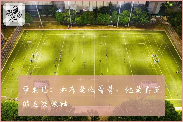 萨利巴：加布是我哥哥，他是真正的后防领袖
